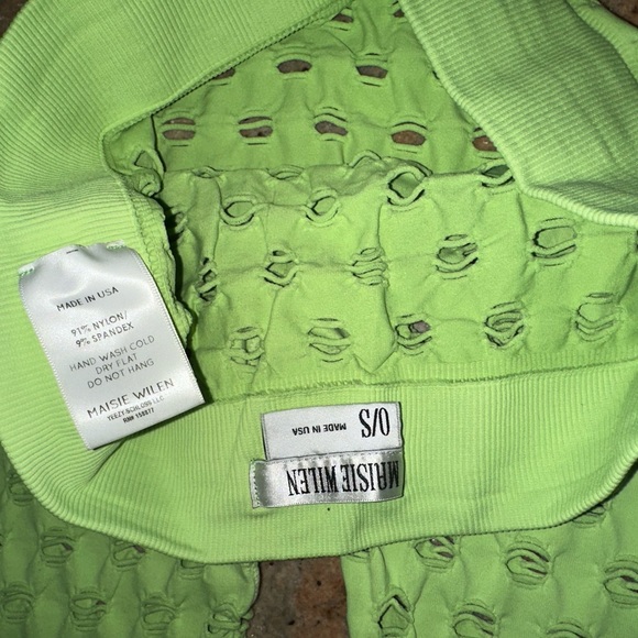 Maisie Wilen 2 Piece Nylon/Lycra FishNet Outfit😻😻😻😻😻😻😻😻 - Picture 7 of 16